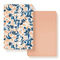 Stretchy Ultra Soft Jersey Knit Fitted Pack n Play Sheets Set 2 Pack, Portable/Mini Crib Sheets for Girls, Universal Fit for Pack N Plays Safe and Snug, Cute Blush Flora Print