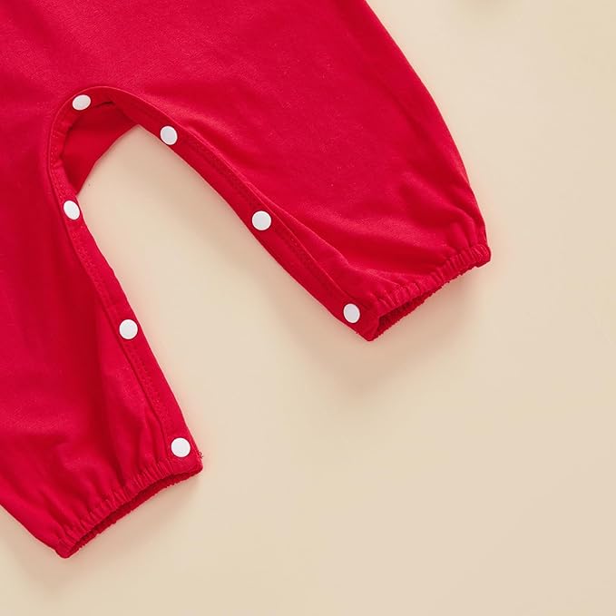 Merqwadd Baby Coming Home Outfit Boy Girl Cotton Long Sleeve Romper Jumpsuit Plain One-Piece Clothes