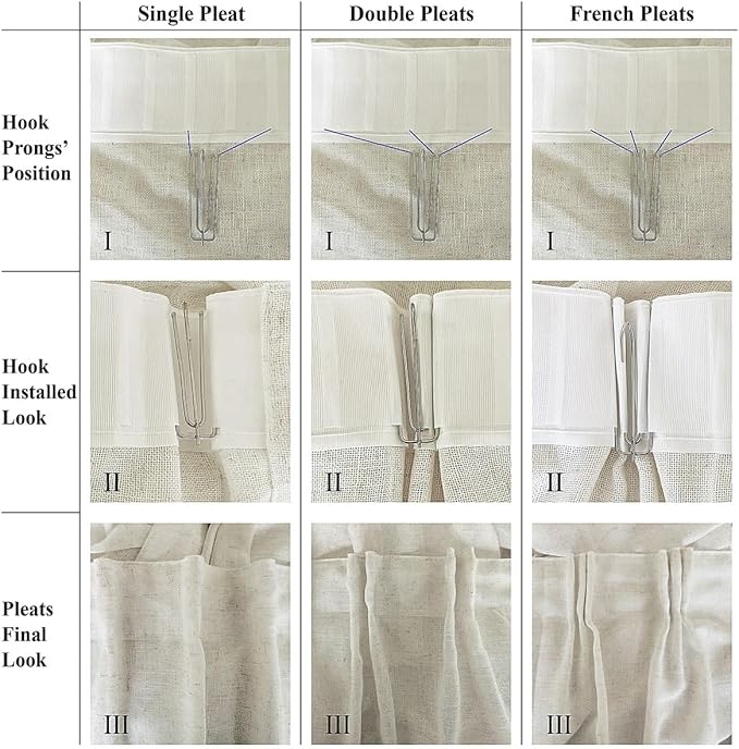Off White Sheer 80 Inch Curtains 2 Panels, Thin Textured Linen Look Drapes for Living Room, Rustic Ivory See Through Window Decor, DIY Pinch Pleat Sliding Glass Door Curtain