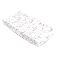 Oilo Changing Pad Cover, Breathable 100% Turkish Cotton Fitted Jersey, 300 Thread Count, Machine Washable, Fits Standard Changing Pads (32" x 16"), Girl, Boy, & Neutral Nursery Design, Fawn