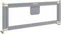 Bed Rails for Toddlers，Toddler Bed Rails，Bed Rail for Baby - Adjustable Height Bed Guard with Child Safety Lock, Universal Fit for King/Full/Twin Beds (Grey, 1 Side 82.5Inch)