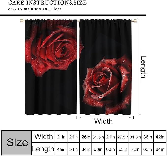 YCness Forest Animal Curtains, Watercolor Wild Animal Bear Fox Deer Kids Window Treatments for Living Room Bedroom, Green Woodland Tree Kids Drapes 2 Panel Sets,52x84 Inch