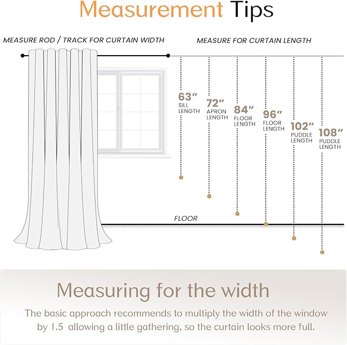 Dreaming Casa Ivory Sheer Curtains 102 Inches Long, Rod Pocket & Back Tab Light Filtering Textured Sheers for Living Room Bedroom, 2 Panels, Each 52" W x 102" L