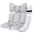Baby Seat Pad Liner for Stroller–Soft and Breathable，3D Air Mesh Cotton Universal Baby Stroller Cushion(Gray Stars)