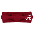 Creative Knitwear Alabama Crimson Tide Infant Girls Crimson Solid Hair Knot Headband Embroidered Logo - Size Newborn - 4T