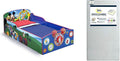 Delta Children Interactive Wood Toddler Bed, Disney Mickey Mouse + Serta Perfect Slumber Dual Sided Recycled Fiber Core Toddler Mattress (Bundle)