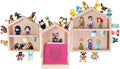 Tonie Shelf for Toniebox, 3 Small House Shape Tonie Shelf for All Your Tonie Accessories, Toniebox Charactors and Tonie Figures, Display Collection, Display Dolls