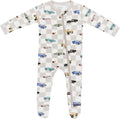 KYTE BABY Unisex Zipper Closure Footies, Rayon Made From Bamboo, 0-24 Months