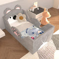 Toddler Beds, Child Bed for Kids with Extra Safty Broad, Standard Crib Size AnimalToddler Beds, Certified Fabric Toddler Beds,Toddler Floor Beds (Koala)