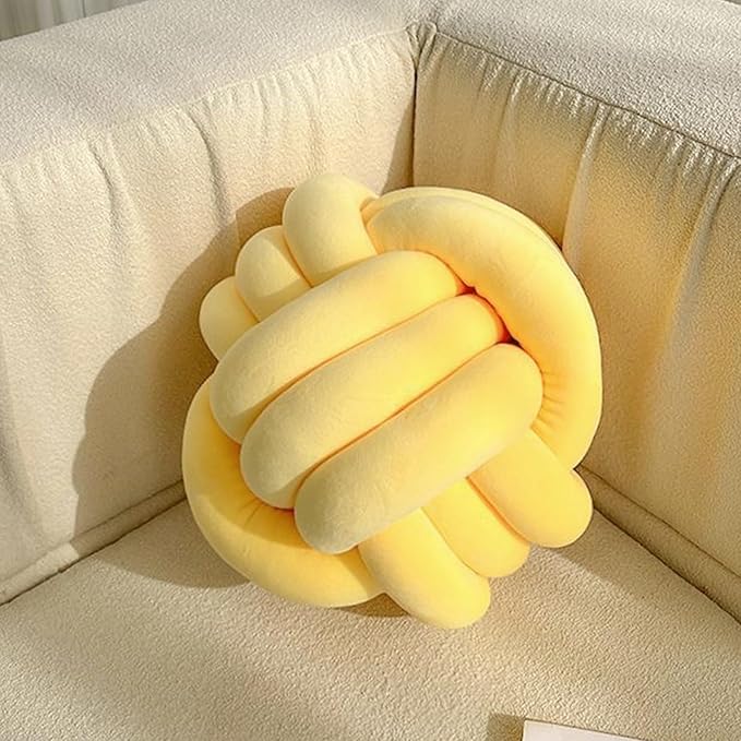 Velvet Chunky Bulky Giant Arm Knitting Yarn, Super Soft Jumbo Tube Weight, Fluffy DIY Crochet Hand Making Washable Yarn for Blanket, Pet Bed, Rugs, Pillow (1.1lb-Yellow)