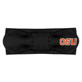 Creative Knitwear Oregon State Beavers Infant Girls Black Solid Hair Knot Headband Embroidered Logo - Size Newborn - 4T