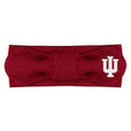 Creative Knitwear Indiana Hoosiers Infant Girls Crimson Solid Hair Knot Headband Embroidered Logo - Size Newborn - 4T