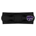 Creative Knitwear Kansas State Wildcats Infant Girls Black Solid Hair Knot Headband Embroidered Logo - Size Newborn - 4T