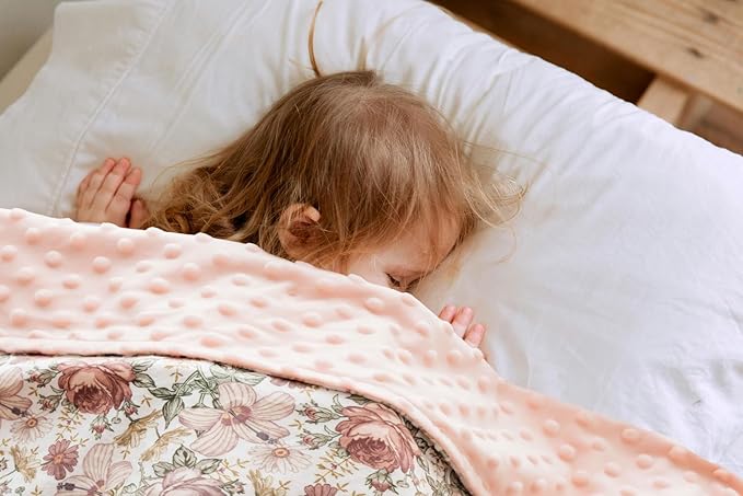 Baby Blankets for Unisex Boys Girls, Soft Plush Minky Blanket with Double Layer Dotted Backing for Infant Newborn Toddler, Vintage Floral Western Wild Flowers 30 x 40 Inch (Vintage Floral)