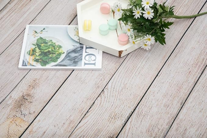 Kate Newborn Photography Props &Wood Texture Floor Mat(5x4ft)