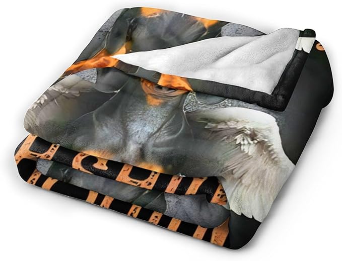 Dachshund Gifts and Decor - Cute Dog Throw Blanket for Girls, Women, Kids, Adults - Soft, Warm, Cozy Fleece Blanket for Couch, Sofa, Bed - 60"x50"