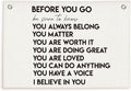 Lacama Mental Health Positive Affirmations Inspirational Wall Art for Classroom Therapist Office Decor, Inspirational Wall Hanging Banner Decor for Kids Teen Room Bedroom Playroom 30x20 Inch