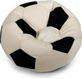 Big Joe Sports Ball Child-Sized Bean Bag Chair, Soccer Ball Plush, Soft Polyester, 2.5 feet
