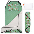Tot Cot Kids Nap Mat - Toddler Preschool Daycare Bedding Cover with Blanket and Pillow - Ages 2 Yrs to 5 Yrs
