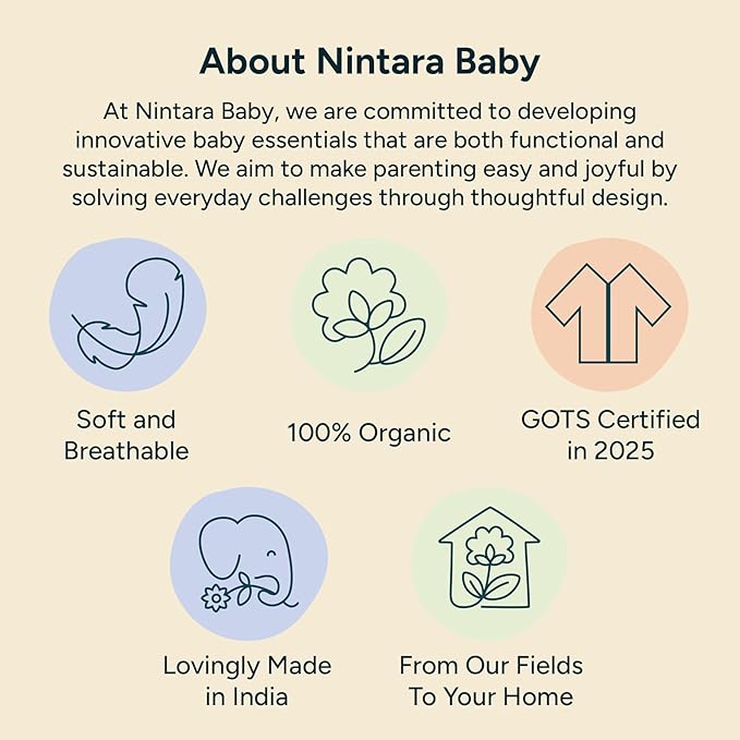 1.5 TOG Sleep Sack - Premium Organic Cotton, Soft, Breathable, Wearable Blanket for Newborns, Infants & Toddlers (12-18 Months), Unisex Baby Sleeping Bag, Gifts for Babies