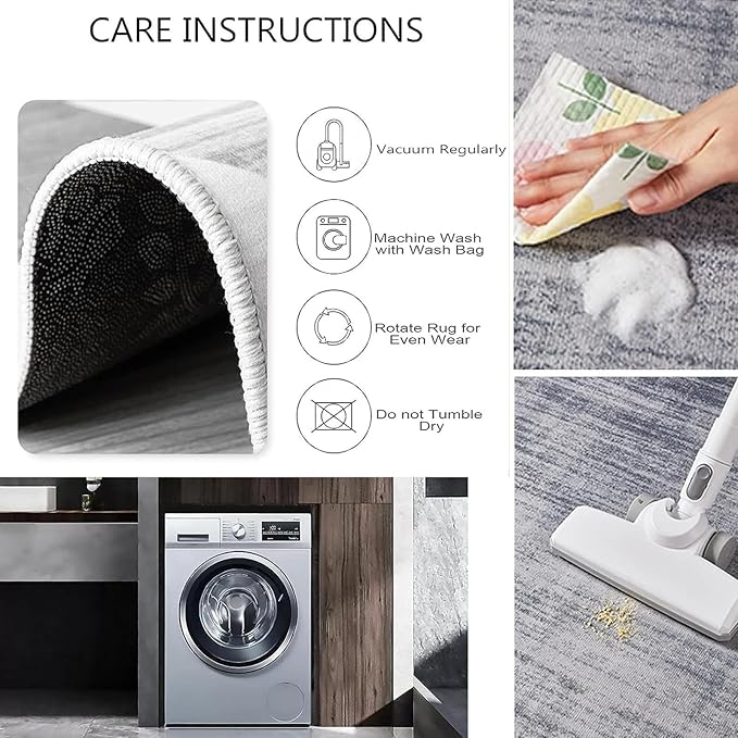Blue Dolphin Area Rug for Bedroom, 8x10ft, Undersea Ocean Animal Print Indoor Carpet, Beach Tropical Fish Home Decor Playing Mat, Low Pile Breathable Non Shedding Rugs for Kids Room