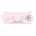 Creative Knitwear University of Notre Dame Shamrock Striped Hair Knot