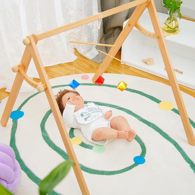 Montessori Mobile Set A - Munari (with Plastic Ball) & Octahedron & Color Dancers