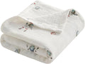 NTBAY 4 Layer Muslin Cotton Toddler Blanket, 42x60 Soft and Breathable Receiving for Newborns and Infants, Perfect for Crib, Stroller, Travel, Lightweight Nursery Blanket, Astronaut's Journey