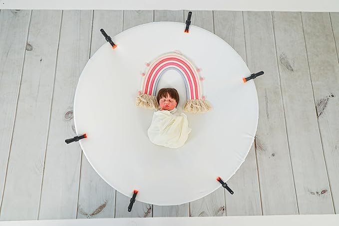Kate Newborn Photography Props&Wood Texture Floor Mat(5x4ft)