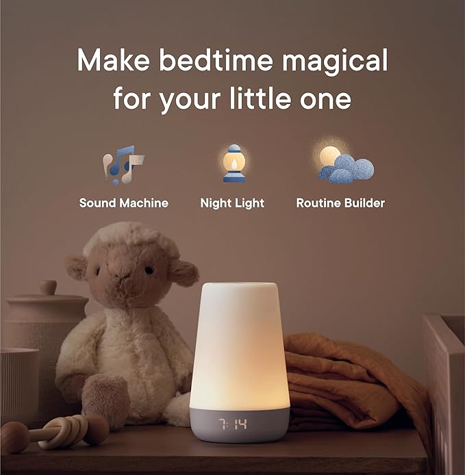 Hatch for Baby Sleep Bundle: Home & Travel Sound Machines Includes Rest 2nd Gen and Portable Hatch Go (Putty)