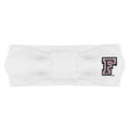 Creative Knitwear Fordham Rams Infant Girls White Solid Hair Knot Headband Embroidered Logo - Size Newborn - 4T