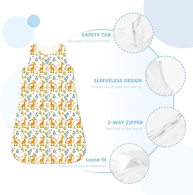 Baby Wearable Blanket Infant Boys Girls Sleeping Bag For Newborn Unisex Baby Stuff Sleep Sack Suit