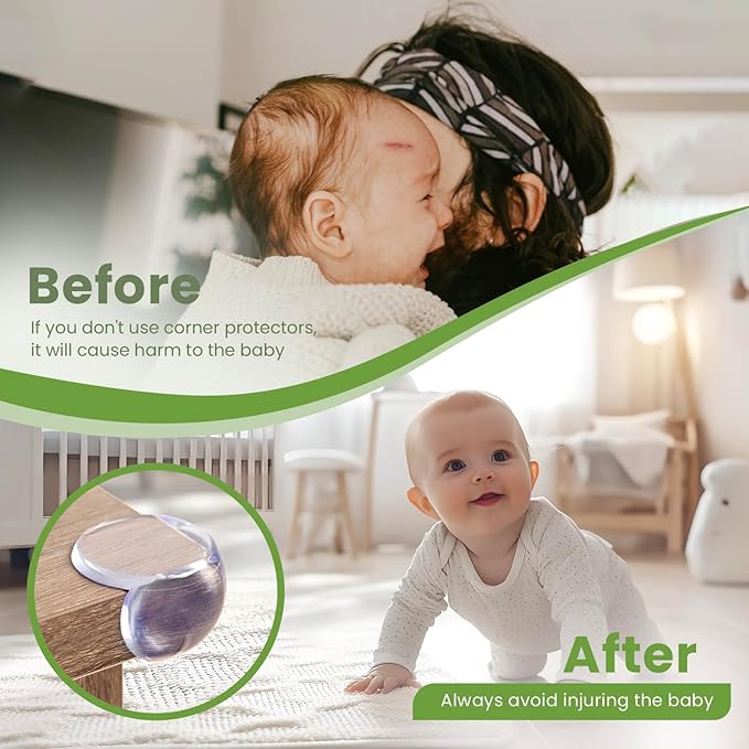 Corner-Protector Baby Protectors Baby Proof Table Corner Protectors Furniture Baby Guards 16 Pack