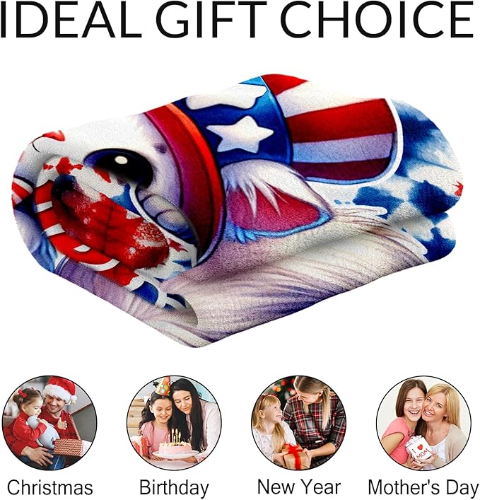 Personalized Girls Blanket Gifts Cat Blankets for Teens, Women - 50" x 60" Soft Cozy Flannel Cat Lovers Throws Stuff for Couch, Sofa & Bed