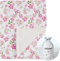 CREVENT 30''X40'' Cute Cozy Fluffy Warm Baby Blanket for Girls Boys Infants Toddlers' Bedding/Crib/Cot/Stroller, Baby Shower Birthday Newborn's Gift - Wildflower