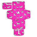 Cows Portable Changing Pad with Built-in Pillow, Waterproof Foldable Baby Diaper Changing Pads, Diaper Mat for Boys and Girls