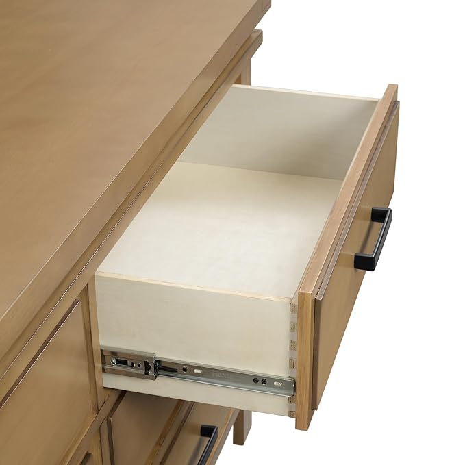 Soho Baby Mystic 6-Drawer Dresser, Honey Wood