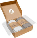 Bassinet Fitted Sheets - Compatible with 4moms MamaRoo Sleep Bassinet | 100% Organic Muslin Cotton - White + Grey | 30x18 (2 Pack)