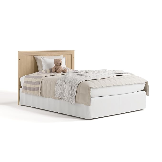 Graco Hadley 5-in-1 Convertible Crib with Drawer (Driftwood) – GREENGUARD Gold Certified, Fits Standard Crib Mattress, Converts to Toddler Bed, Daybed and Full Bed, 4 Adjustable Mattress Heights