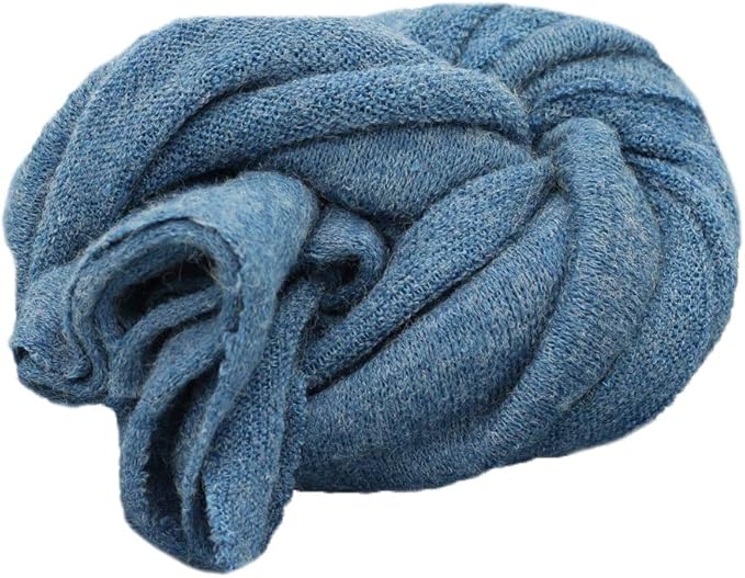 Newborn Photography Stretch Wrap Baby Photo Knitted Blanket Photo Shoot Props Swaddle for Boys Girls