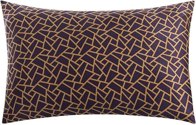 SLPBABY Silk Pillowcase for Hair and Skin with Hidden Zipper Print (King, Pattern26)
