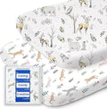 Bassinet Sheets for Baby Boy Girl, TotBasic Buttery Soft Universal Bassinet Fitted Sheet, Compatible with Halo, Mika Micky, Baby Delight, Dream On Me, Maxi COSI and More Bassinet Mattress(Woodland)