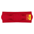 Creative Knitwear Pittsburg State Gorillas Infant Girls Red Solid Hair Knot Headband Embroidered Logo - Size Newborn - 4T