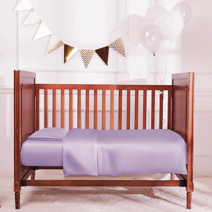 ROSEWARD Organic Silk Baby Pillowcase with Zipper, Small 10"x13" Pillow Cover for Boys & Girls, Ideal for Bed & Travel, Soft for Kids Hair & Skin, Hypoallergenic Pillowcases for Toddlers (Mauve Plum)