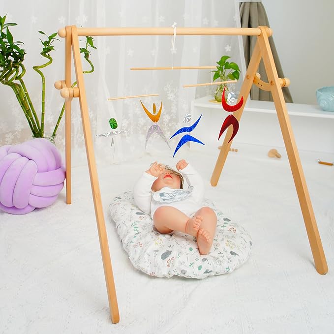 Montessori Mobile Set B - Munari (with Plastic Ball) & Octahedron & Green Dancers