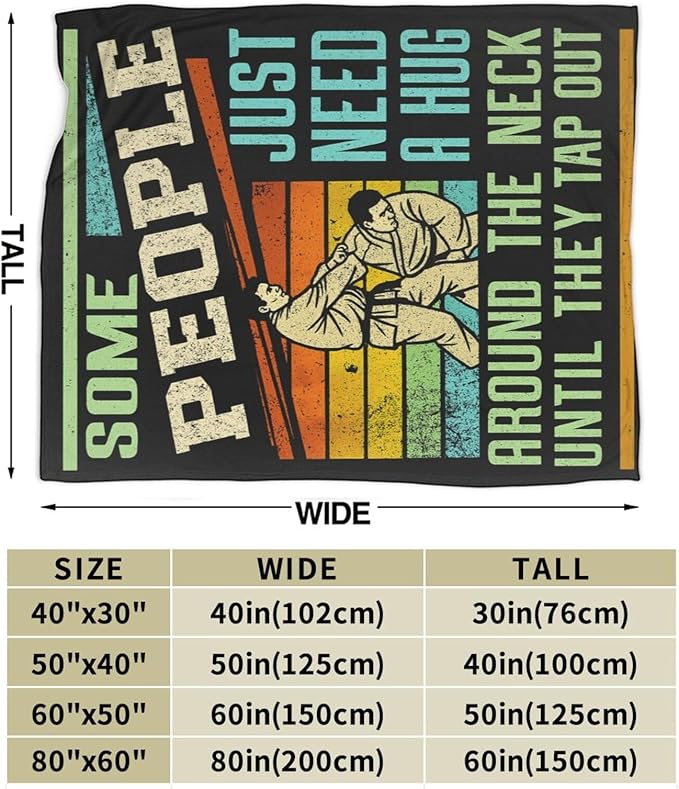 Wrestling Fleece Blanket Sports Wrestle Throw Blankets for Girls Boys Super Soft Warm Flannel Vintage Throws Gifts for Men Women Cozy Fuzzy Plush Stuffed Couch Bed Bedding Decor 80"x60"