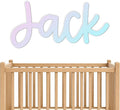 Wooden Name Signs (Glow in Dark) - Fluorescent UV sign, Personalized name for wall, Niece birthday gift, Nephew birthday