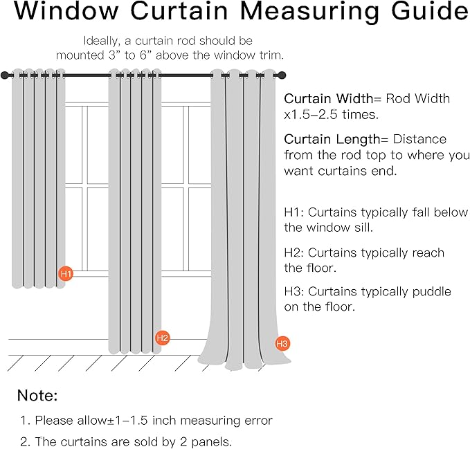 XiDi White Curtains 96 Inches Long for Girls Bedroom Living Room Darkening Privacy Double Layer Curtains with Sheer Overlay for Kids Toddler Princess Nursery Room Decor Grommet Window Drapes W52 X L96