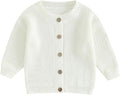 Newborn Baby Boy Girl Knit Sweater Cardigan Winter Warm Button Down Sweatshirt Top Outfit Cute Infant Fall Clothes