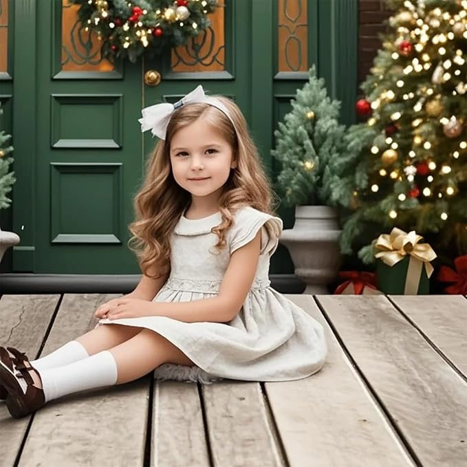 Kate Retro Wood Floor Mat Light Brown Photography Rubber Wooden Wall Mats Floor Drops for Newborn Photography Props 8x5ft